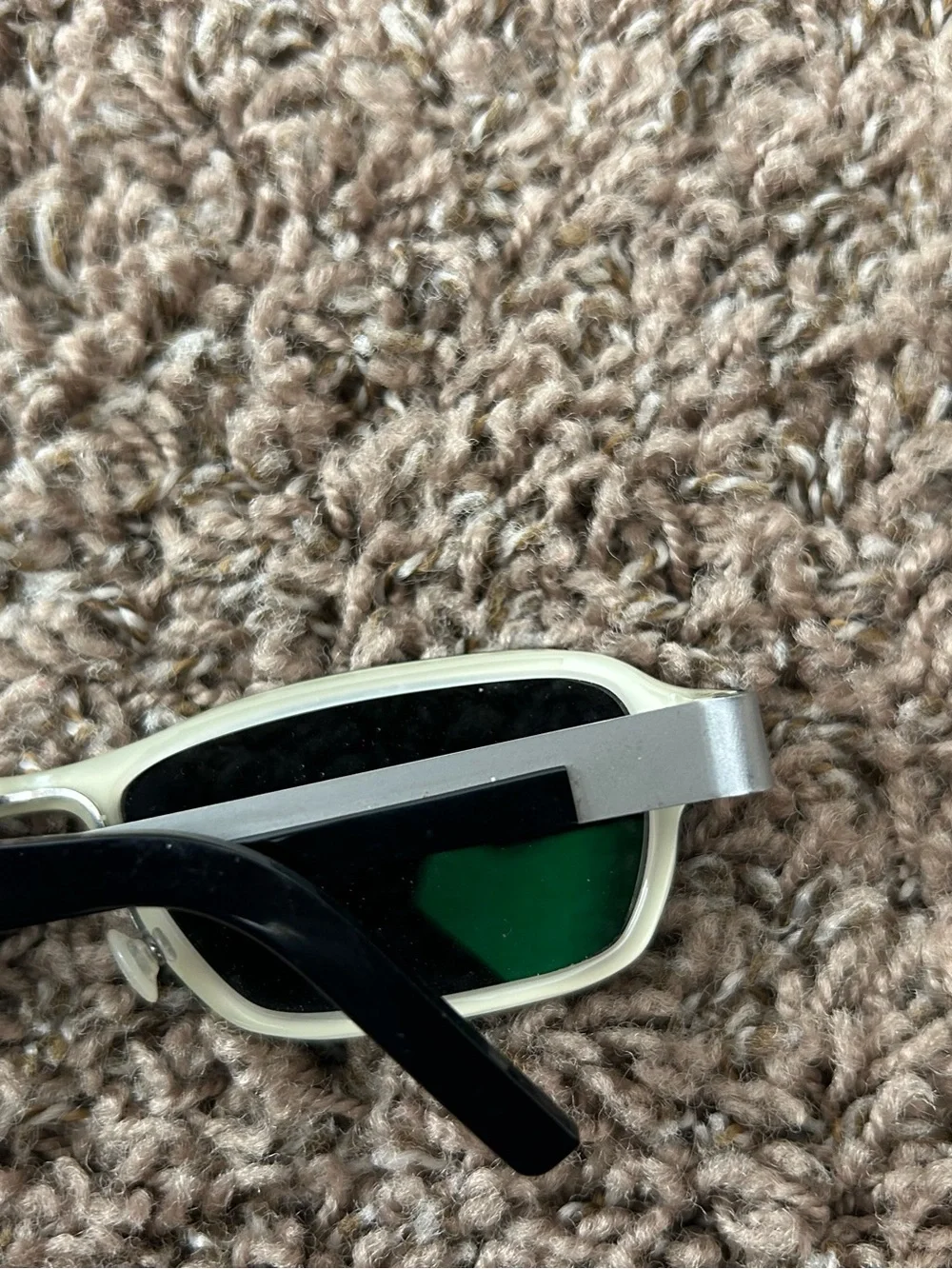 Lindberg Danish Titanium White Black Silver Sunglasses